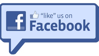 Like us on Facebook logo